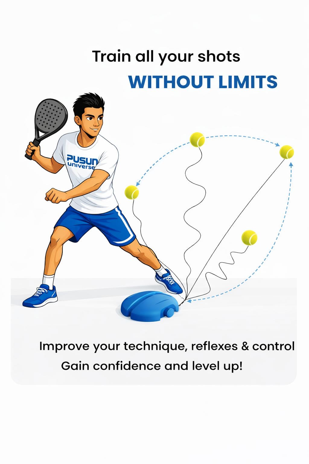 Padel & Tennis Ball Trainer