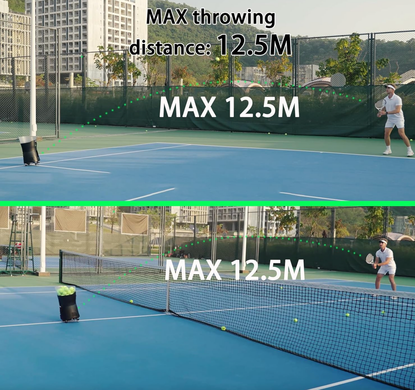 PT Mini Pro Tennis & Padel Ball Machine