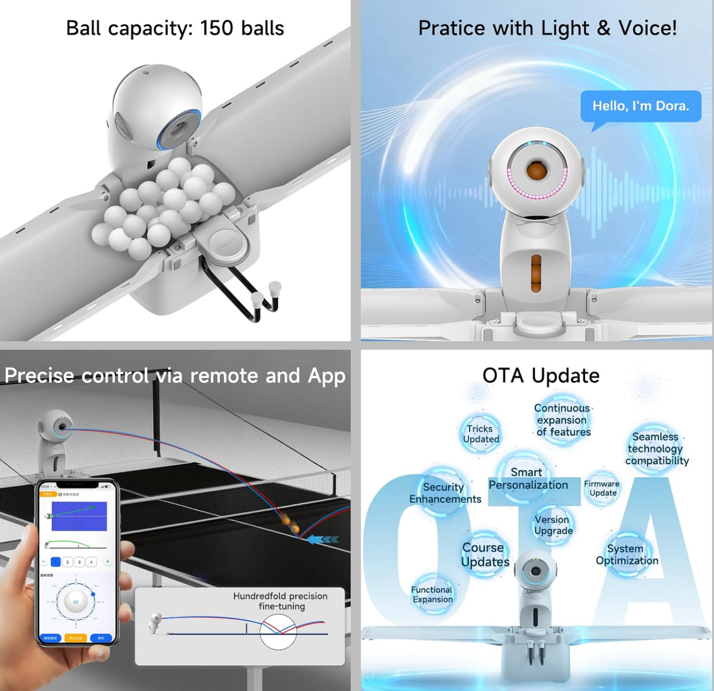 PUSUN DORA PRO – Table Tennis Robot