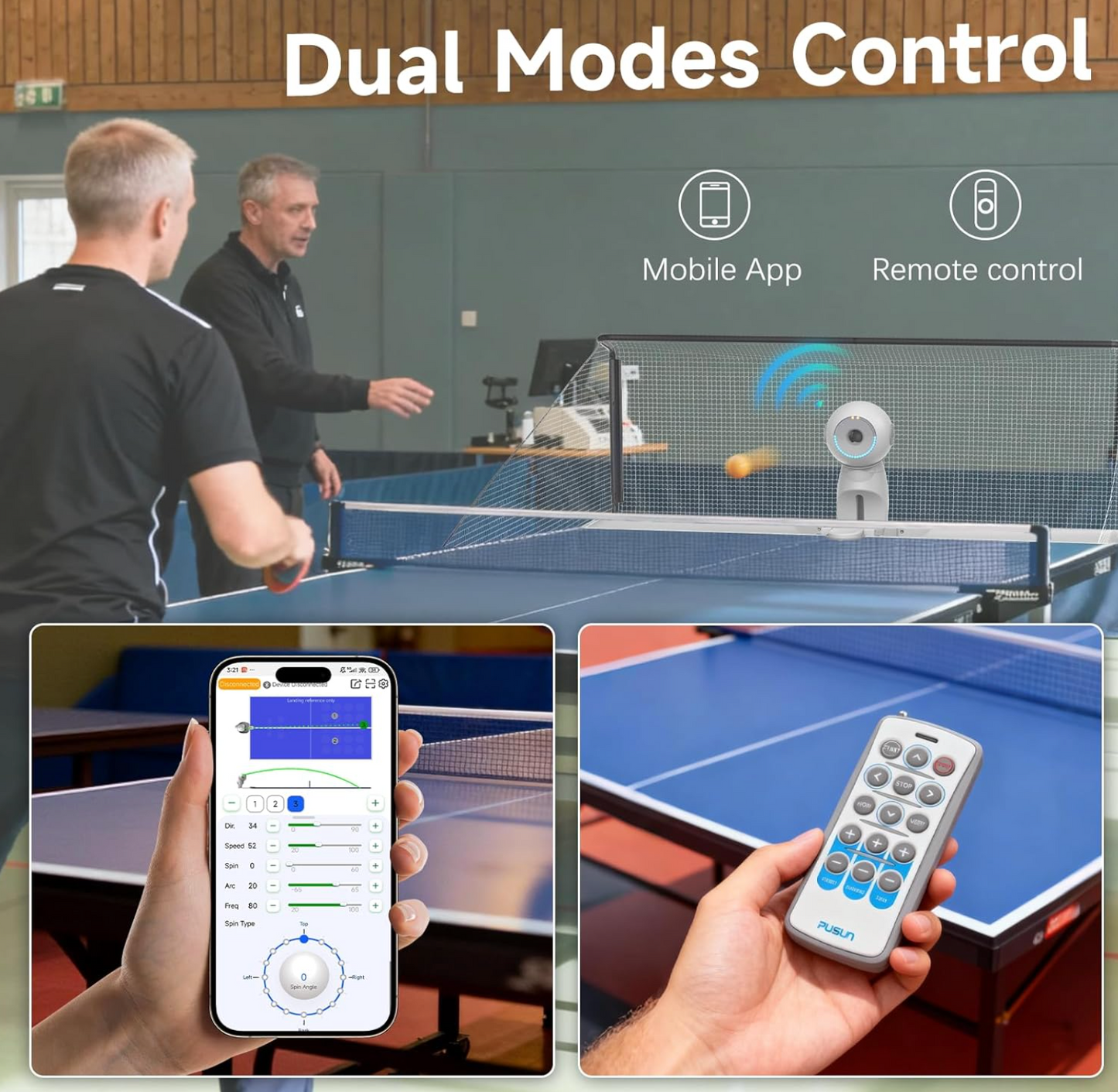 PUSUN DORA PRO – Table Tennis Robot