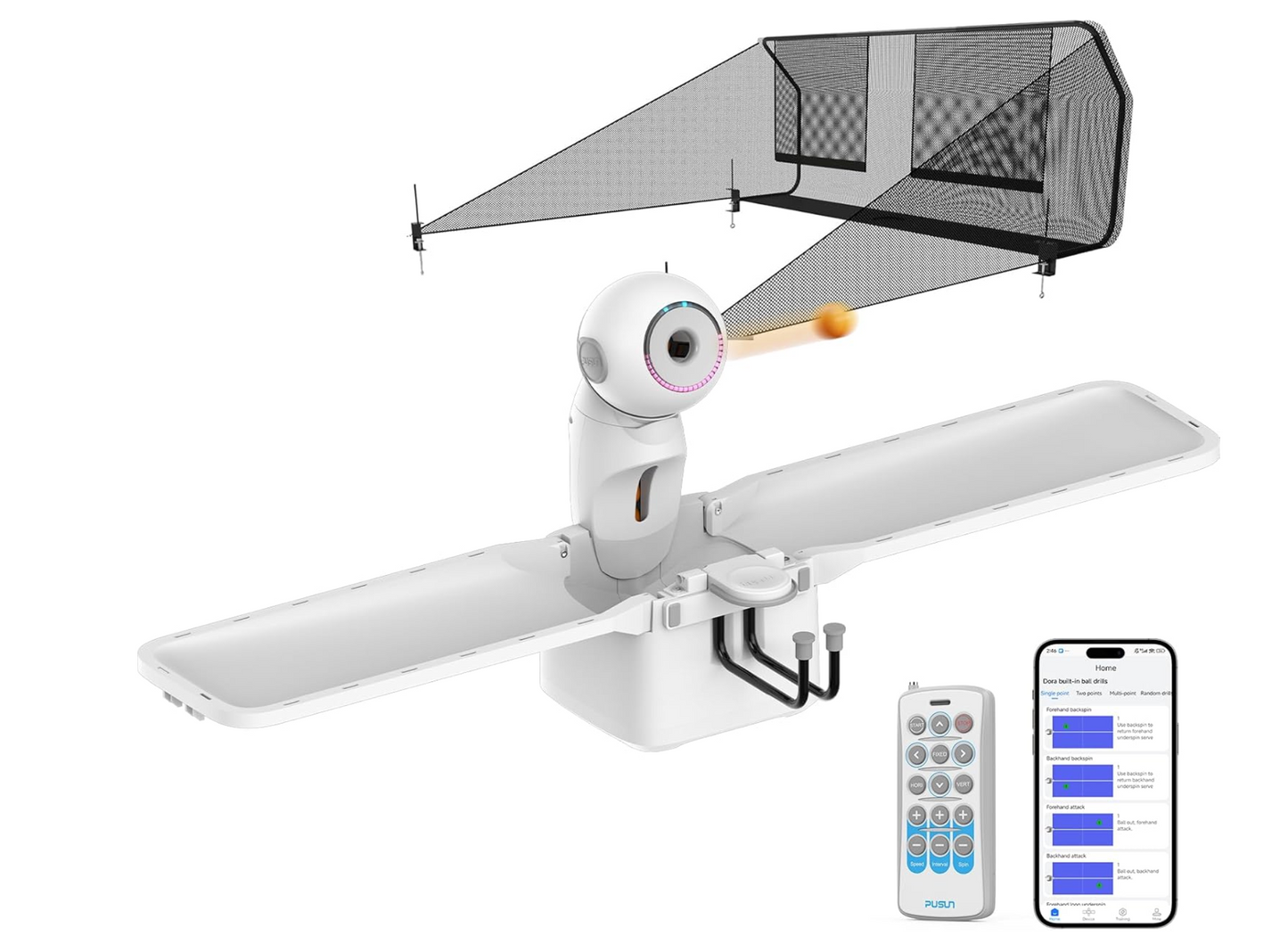 PUSUN DORA PRO – Table Tennis Robot